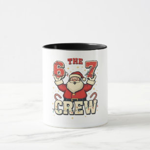 Mug L'équipage 6 7 Drôle de Père Noël Meme de Noël