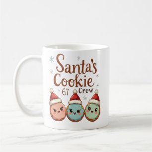 Mug L'équipe de biscuits de Noël 67 du Père Noël