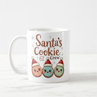 Mug L'équipe de biscuits de Noël 67 du Père Noël