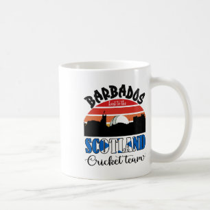 Mug L'équipe de cricket d'Écosse en tournée Rdos de cr