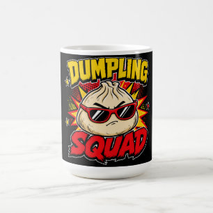 Mug L'équipe de raviolis Bande dessinée rétro Pop Art