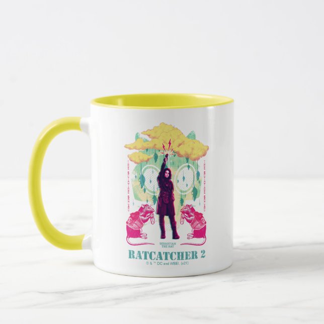 Mug L'équipe du suicide | Illustration de Ratcatcher 2 (Gauche)