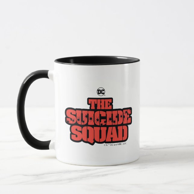 Mug L'équipe du suicide | Logo rouge et noir (Gauche)