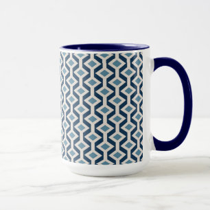 Mug L'ère atomique a inspiré le motif géométrique