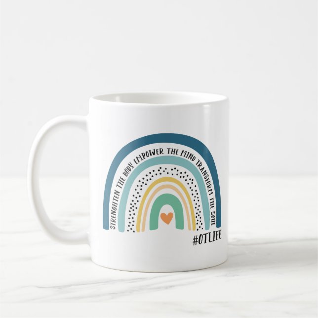 Mug L'ergothérapeute Renforcer L'Autonomie (Gauche)