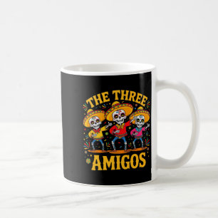 Mug Les 3 trois amis trois amis squelette cinco de