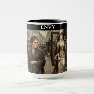 Mug Les 7 vertus sataniques : Envie