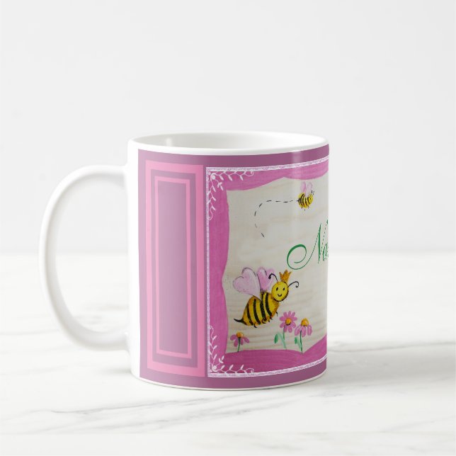 Mug Les abeilles dans la boue du jardin (Gauche)