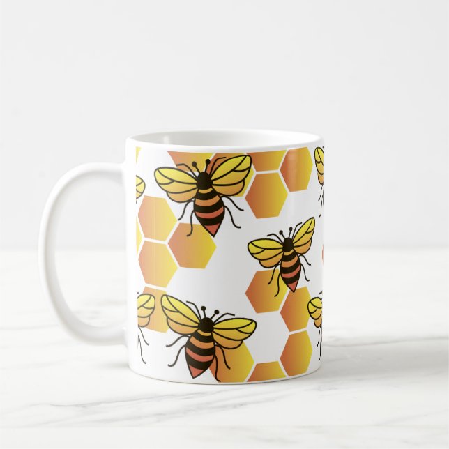 Mug Les abeilles qui travaillent (Gauche)