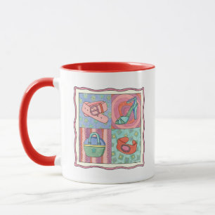 Mug Les accessoires des femmes par Chariklia Zarris
