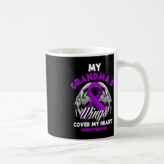 Mug Les ailes de ma grand-mère couvrent ma surdose de