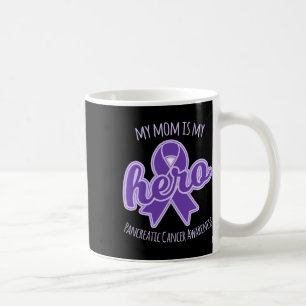 Mug Les ailes de ma mère couvrent mon coeur Cancer pan