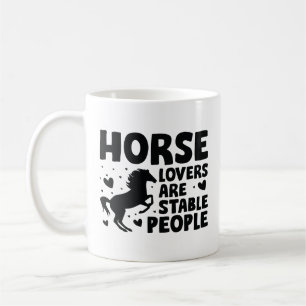 Mug Les Amateurs De Cheval Sont Des Gens Stables