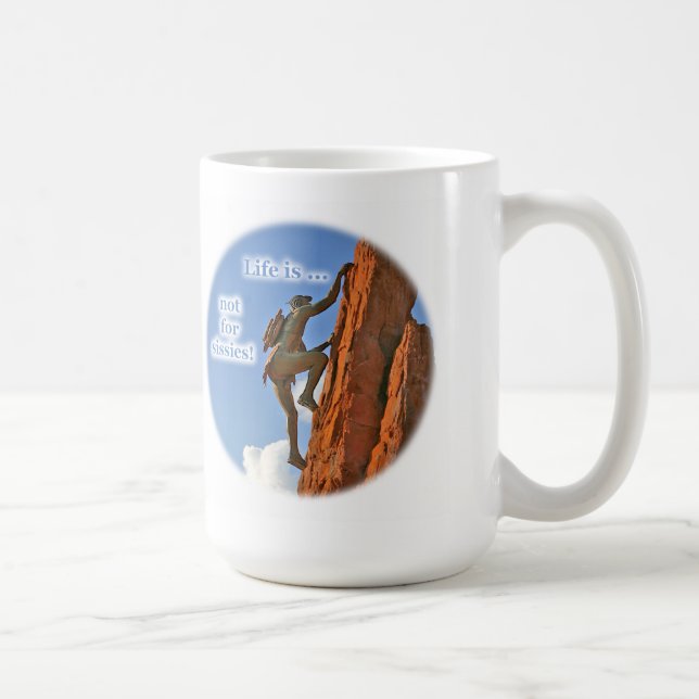 Mug Les Amérindiens atteignent un pic (Droite)