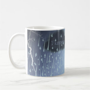 Mug "Les amis pour tout le temps" Thunderstorm to Rain