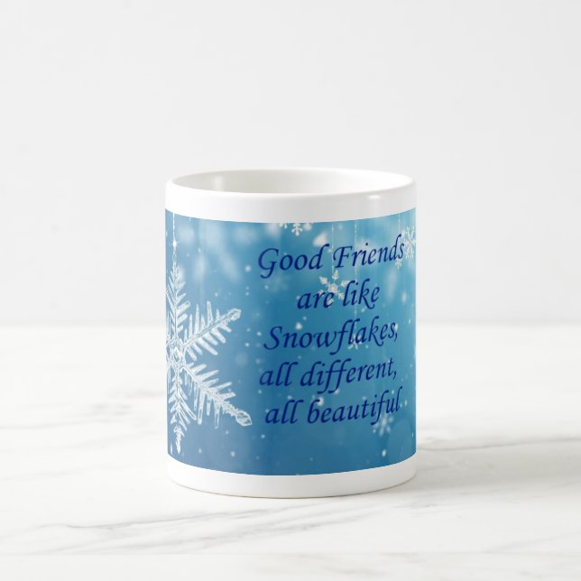 Mug Les Amis Sont Comme Des Feux De Neige (Centre)