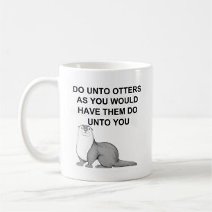 Mug Les amoureux des animaux amusants aiment les loutr