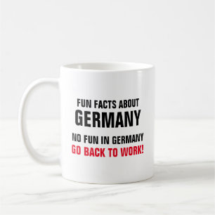 Mug Les anecdotes amusantes au sujet de l'Allemagne