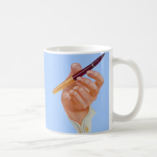 Mug les années 1940 me remettent un stylo (Droite)