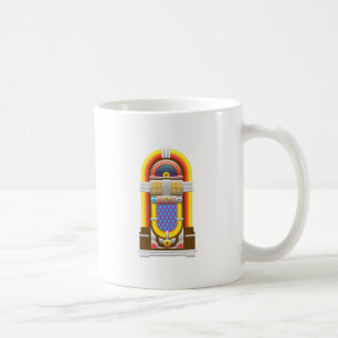 Mug les années 50 juke-box à l'ancienne