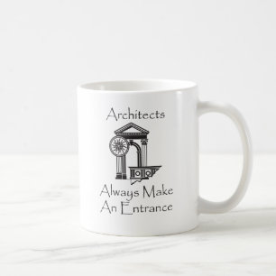Mug Les architectes font toujours une entrée