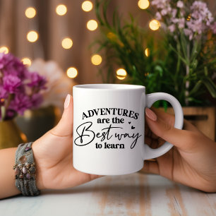 Mug Les Aventures Sont La Meilleure Façon... Musique m