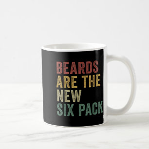 Mug Les barbes sont le nouveau six pack drôles d'homme