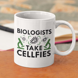 Mug Les biologistes prennent des cellules