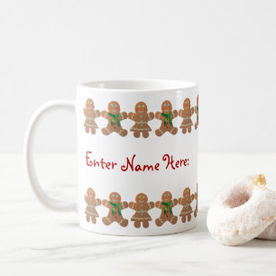 Mug Les biscuits en pain d'épice fêtent Noël