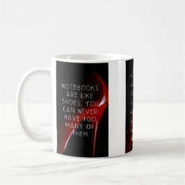 Mug Les Carnets de talon rouge sont comme des chaussur