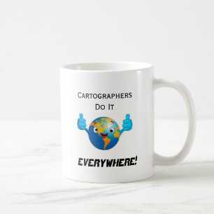 Mug Les cartographes le font partout