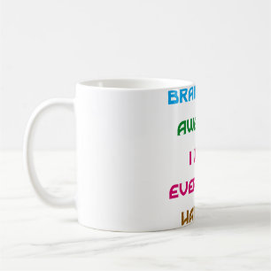 Mug Les cerveaux sont des citations amusantes