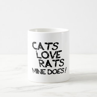 Mug Les chats aiment les rats. C'Est Le Mien.