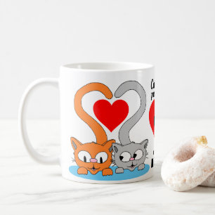 Mug Les chats laissent des empreintes de pattes sur no