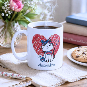Mug Les chats patriotiques