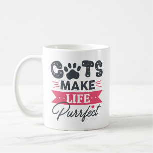 Mug Les chats rendent la vie parfaite