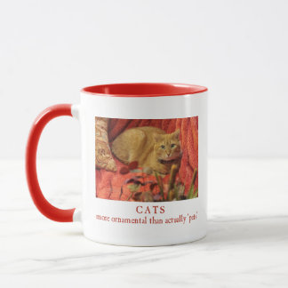 Mug Les chats sont ornementaux