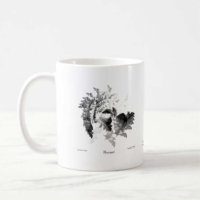 Mug Les chauves-souris de Fibonacci (Gauche)