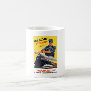 Mug Les chemins de fer sont la première ligne de