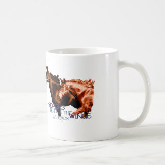 Mug Les chevaux nous prêtent les ailes que nous