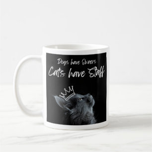 Mug Les chiens ont des propriétaires, les chats ont du
