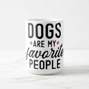 Mug Les chiens sont mes gens préférés