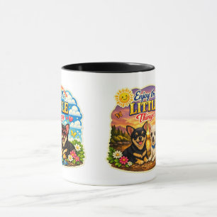 Mug Les chihuahuas se réjouissent des petites choses