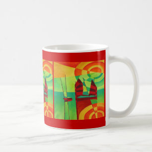 Mug Les Chinois Jonchent Sur Les Eaux Mortes L'Art Cub