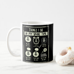 Mug Les Choses Que Je Fais Dans Mon Disque De Rechange
