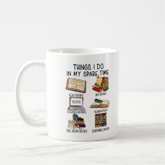 Mug Les choses que je fais dans mon livre de temps lib