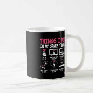 Mug Les choses que je fais dans mon temps libre Kpop M