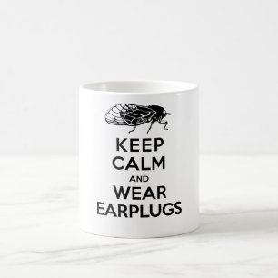 Mug Les CIGALES sont ici ! Maintenez les boules quies