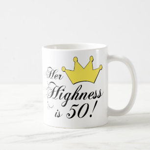Mug les cinquantième cadeaux d'anniversaire, son