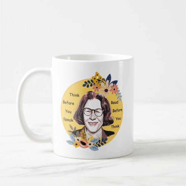 Mug Les citations de Fran Lebowitz (Gauche)
